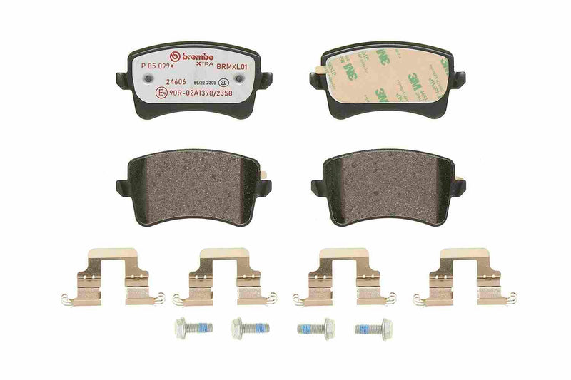 Brembo Brake Pads Rear Audi A4/A5 2008O ( Set Lh&Rh) (P85099X)