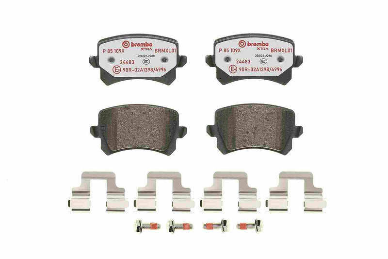 Brembo Brake Pads Rear Audi Q3 ( Set Lh&Rh) (P85109X)