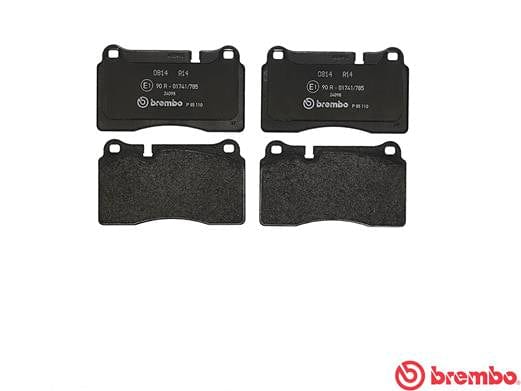 Brembo Brake Pads Front Vw Touareg ( Set Lh&Rh) (P85110) BREMBO