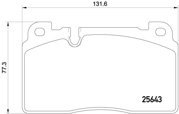 Brembo Brake Pads Front Audi Q5/ Sq5 ( Set Lh&Rh) (P85122) BREMBO