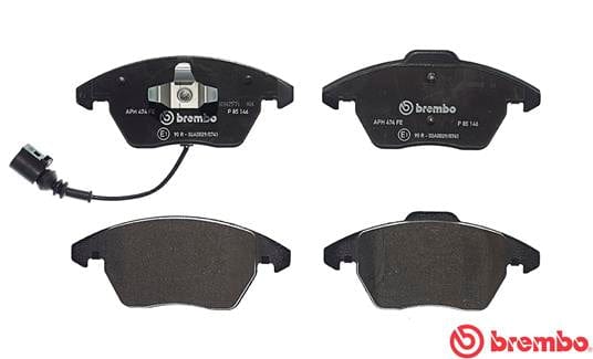 Brembo Brake Pads Front Vw Golf 5&6/ Jett ( Set Lh&Rh) (P85146)