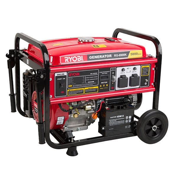 I-Ryobi Generator 5500W 4-Stroke Key Start