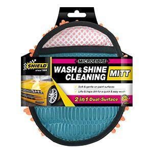 Shield Microfibre Wash & Shine Cleaning Mitt - Modern Auto Parts