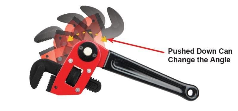 10 Draaipypsleutel 1220 mm AMPRO T39430