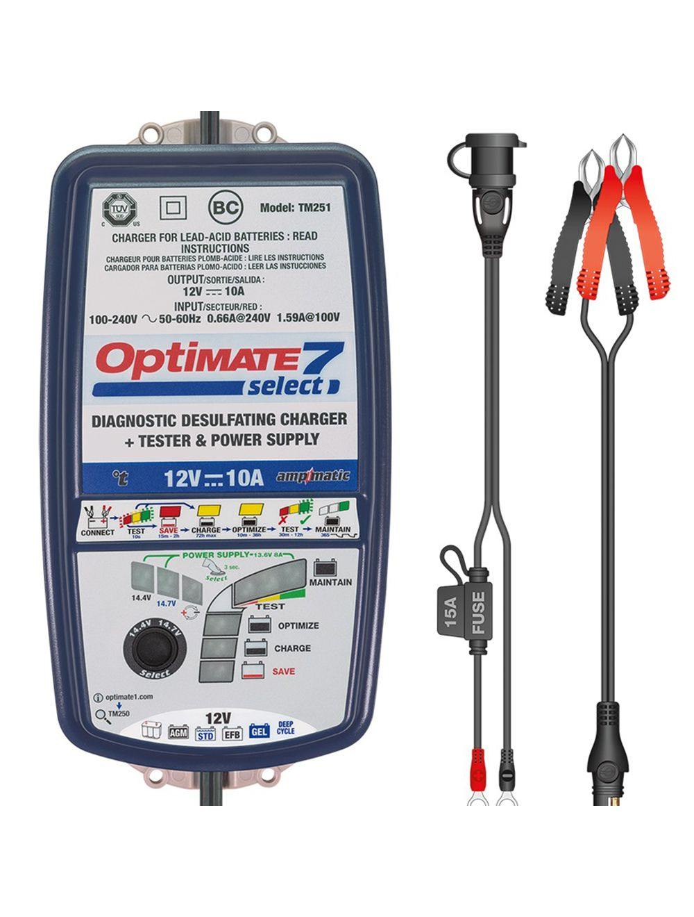 Optimate 7 Power Supply - Tm250 - Modern Auto Parts