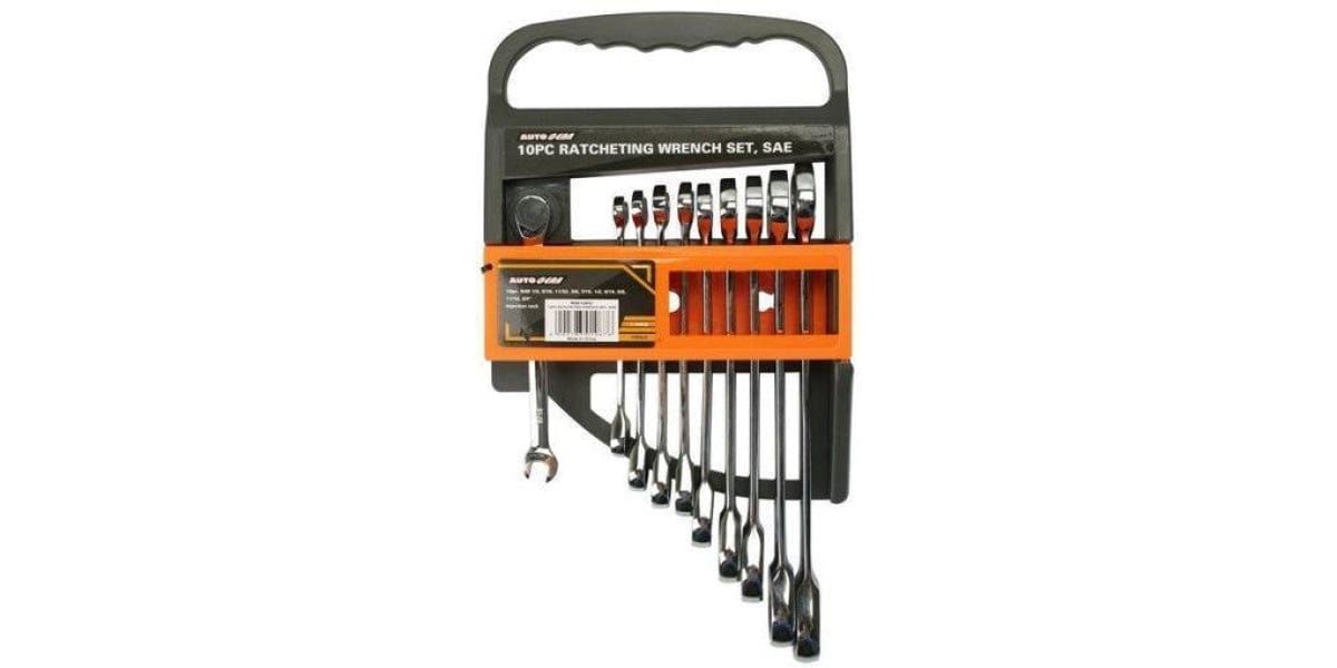 Autogear 10Pc Sae Ratcheting Spanner Set - Modern Auto Parts