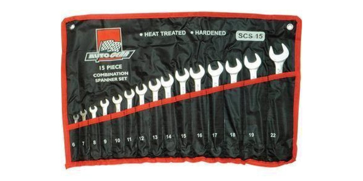 Autogear 15Pc Combination Spanner Set - Modern Auto Parts