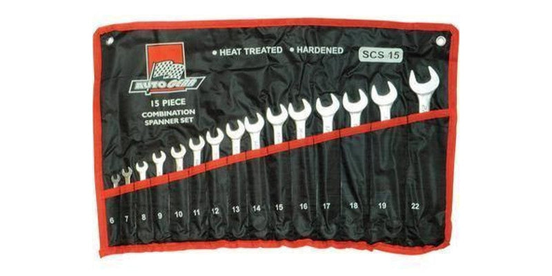 Autogear 15Pc Combination Spanner Set - Modern Auto Parts