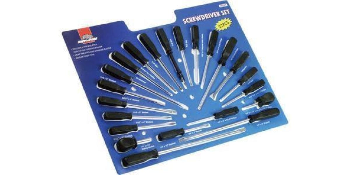 Autogear 22Pc Screwdriver Set - Modern Auto Parts