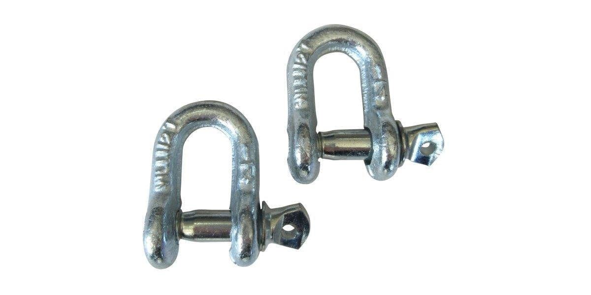 Autogear 2Pc 6Mm D-Shackle - Modern Auto Parts