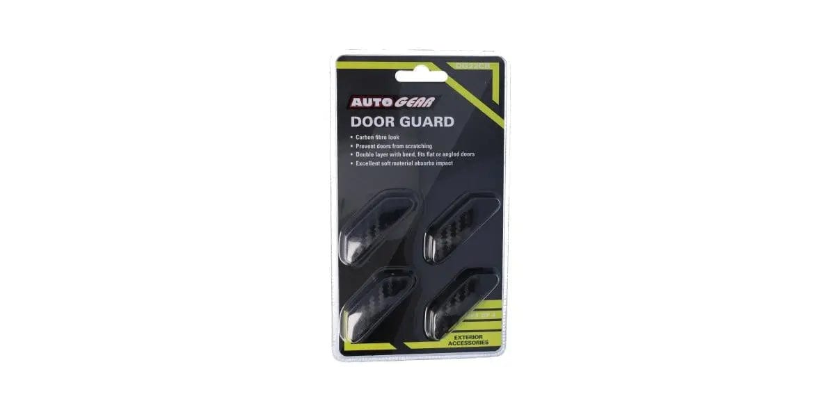 Autogear 4Pc Car Door Edge Guard Carbon Trim Protector