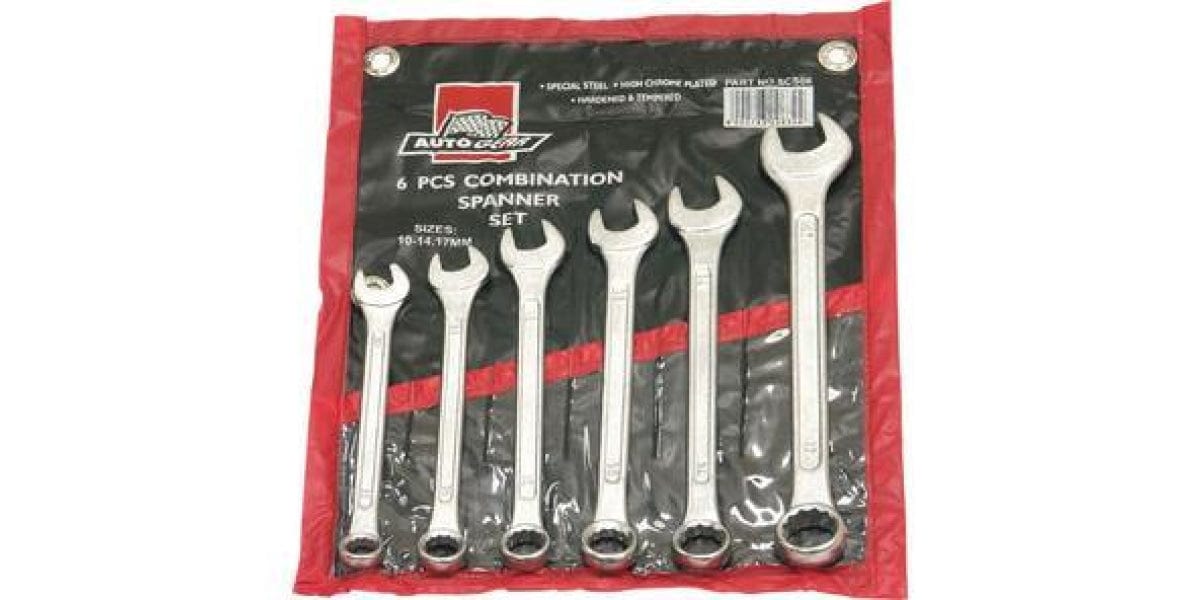 Autogear Combination Spanner Set 6Pc - Modern Auto Parts