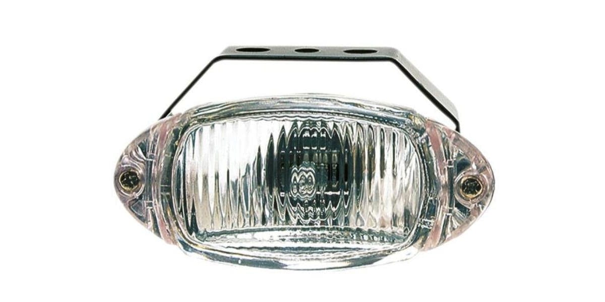 Autogear Mini Oval Lamp - Yellow/Clear - Modern Auto Parts