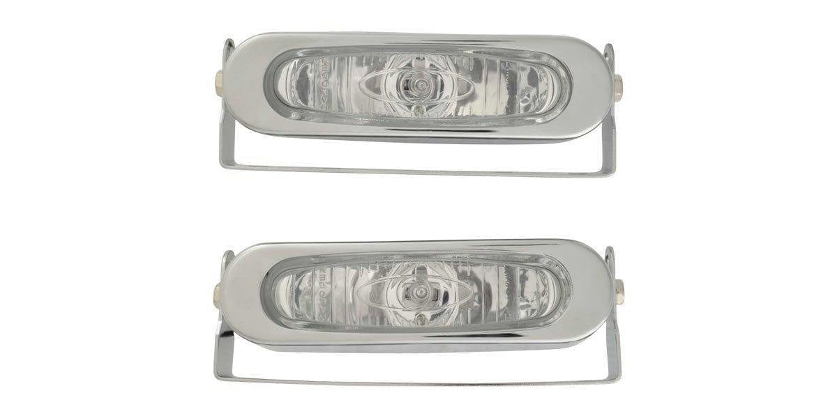 Autogear Slimline Oval Lamp - Yellow/Clear - Modern Auto Parts