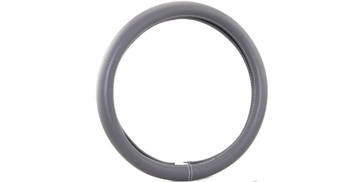 Autogear Steering Wheel Cover Grey - Medium - Modern Auto Parts