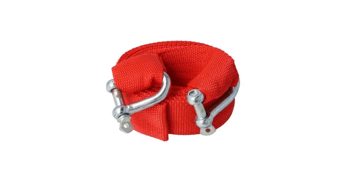 Autogear Tow Strap 2T Ratchet Down