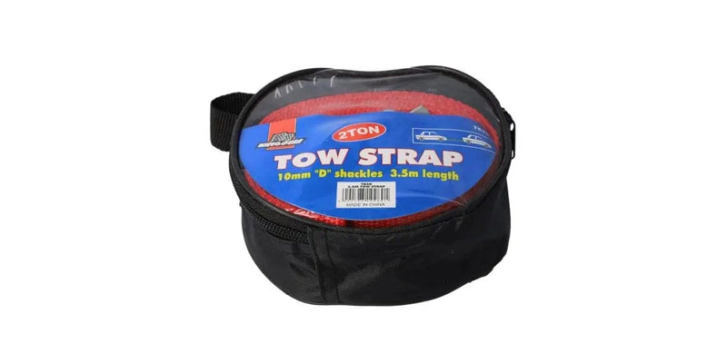 Autogear Tow Strap 2T Ratchet Down