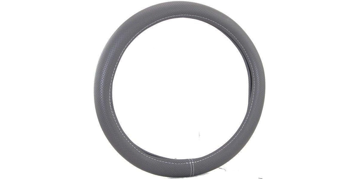 Autogear Universal Steering Wheel Cover Grey - Medium - Modern Auto Parts