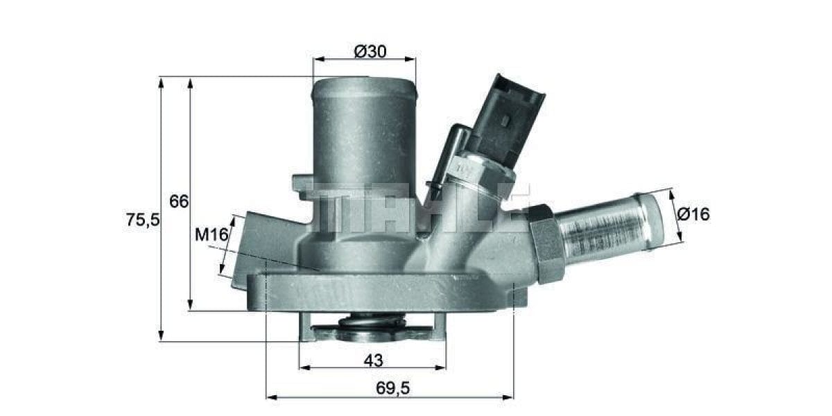 Behr-Mahle Thermostat 80 Deg (Ti14780) - Modern Auto Parts