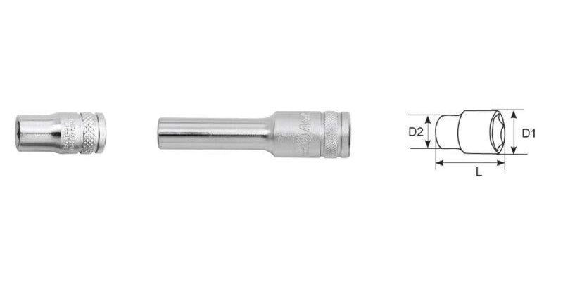 Bolt-Fit 3/8 Dr. 18Mm 6Pt Deep Socket AMPRO T52348 tools at Modern Auto Parts!