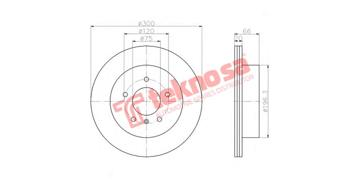 Brake Disc Bmw 3/4 Series (Rv)