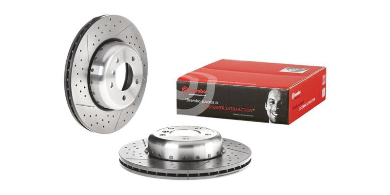 Brake Disc Front (1-In-Box) Bmw 1 Series E8X 3 E9X (Brembo - 09C42013)