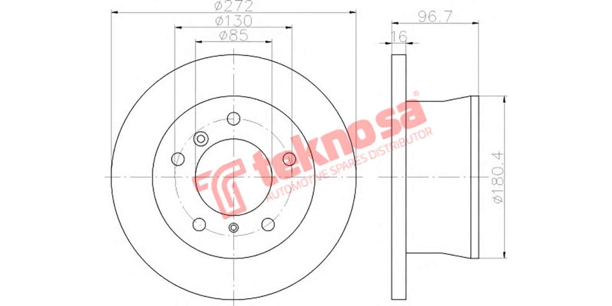 Brake Disc Mercedes Sprinter (Rs)