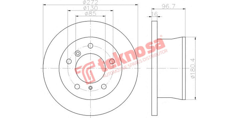 Brake Disc Mercedes Sprinter (Rs)