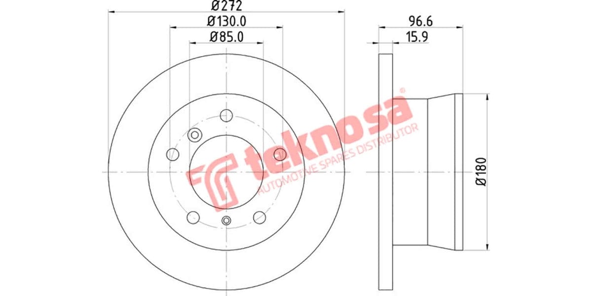 Brake Disc Mercedes Sprinter (Rs)