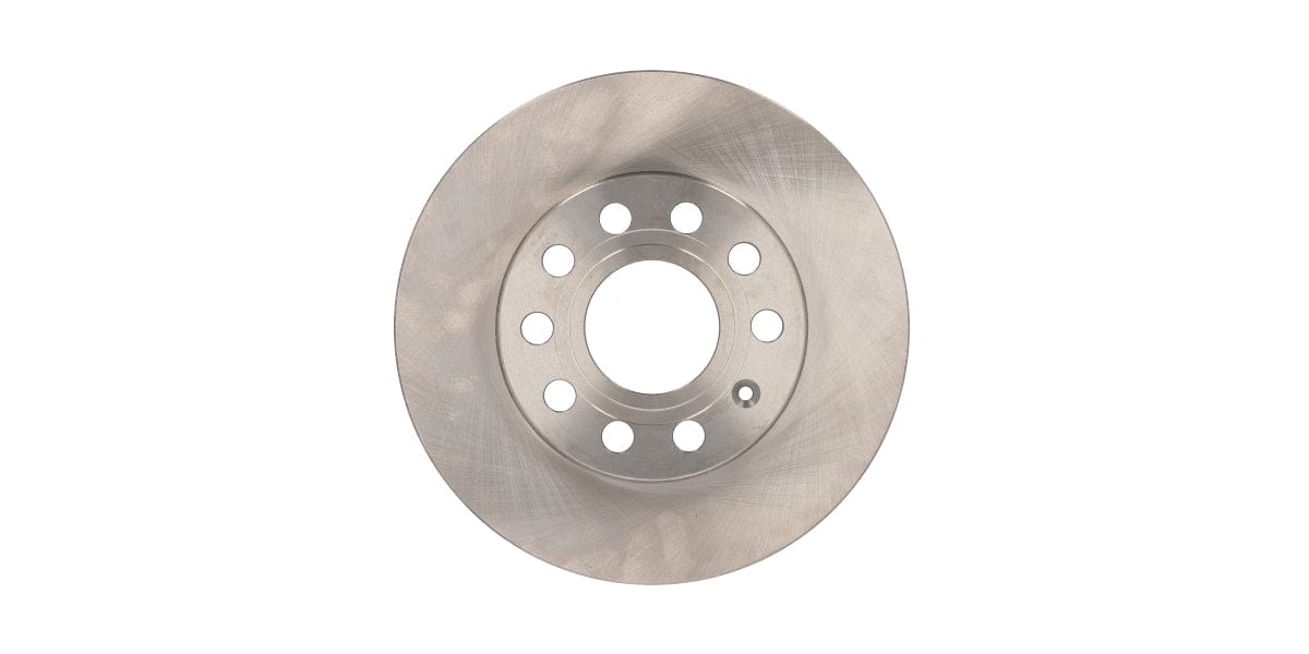 Brake Disc Solid Rear Audi A3 Vw Golf 5 6 Jetta Scirocco Touran Caddy 2003-2017 (Single) Brake Disc