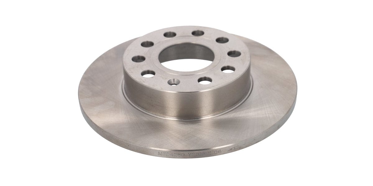 Brake Disc Solid Rear Audi A3 Vw Golf 5 6 Jetta Scirocco Touran Caddy 2003-2017 (Single) Brake Disc