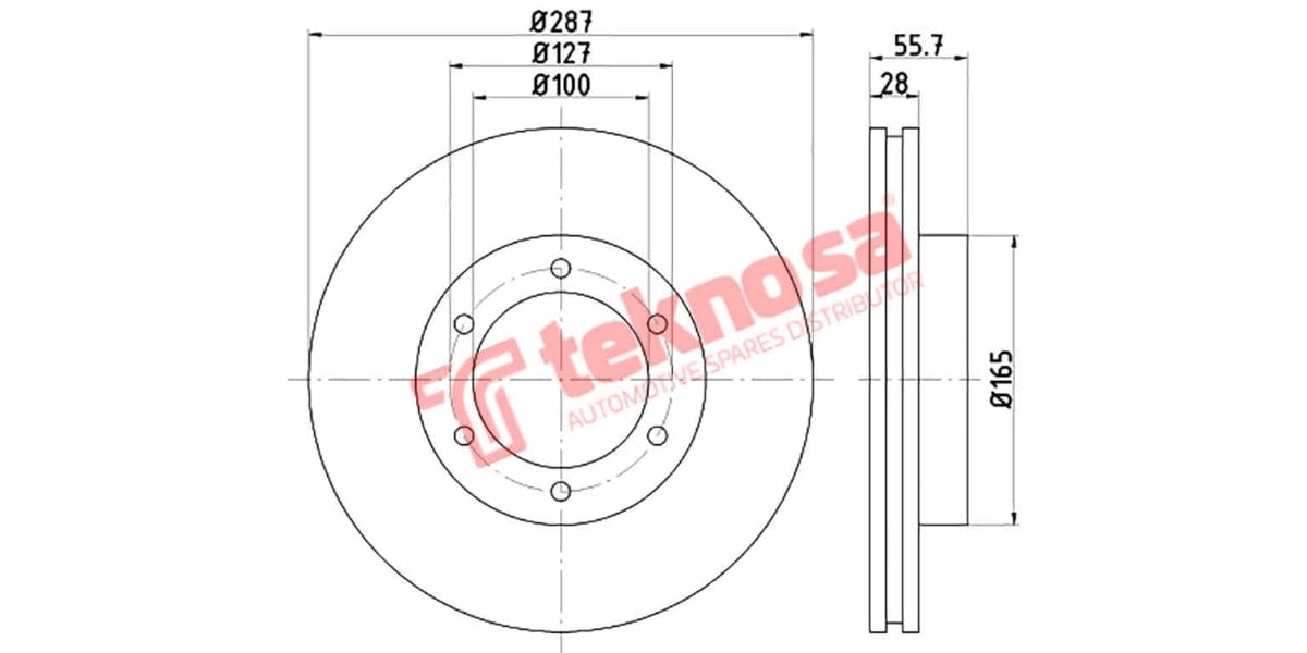 Brake Disc Toyota Dyna