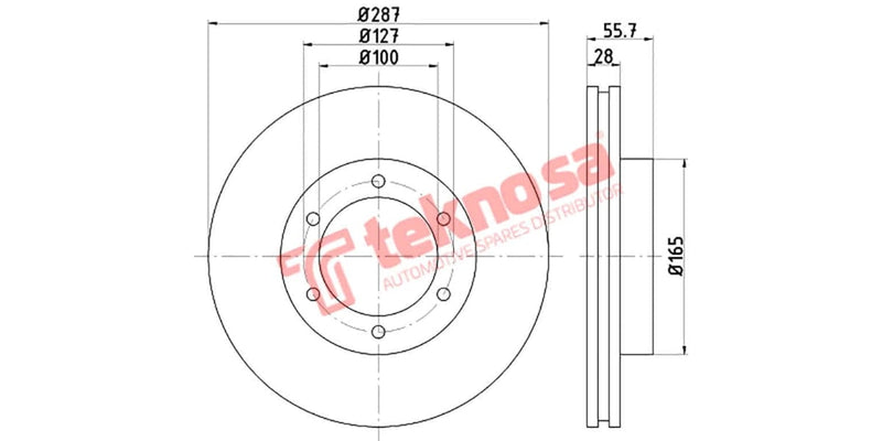 Brake Disc Toyota Dyna