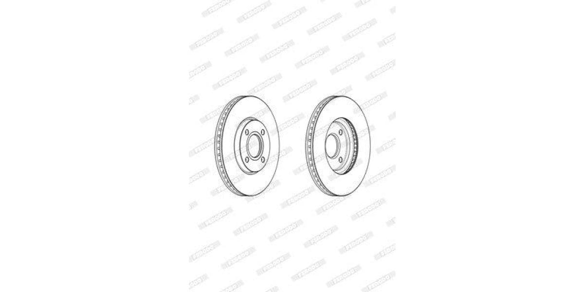 Brake Disc Vented Front Ford Ecosport 1.0,1.5Tivct,Tdci 2013> (Single) at Modern Auto Parts!