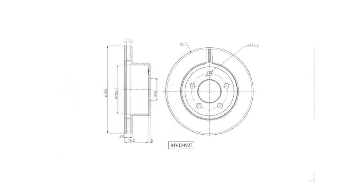 Brake Disc Vented Front Jeep Cherokee,Grand Cherokee Erhmelf 1992-2007 (Single) at Modern Auto Parts!