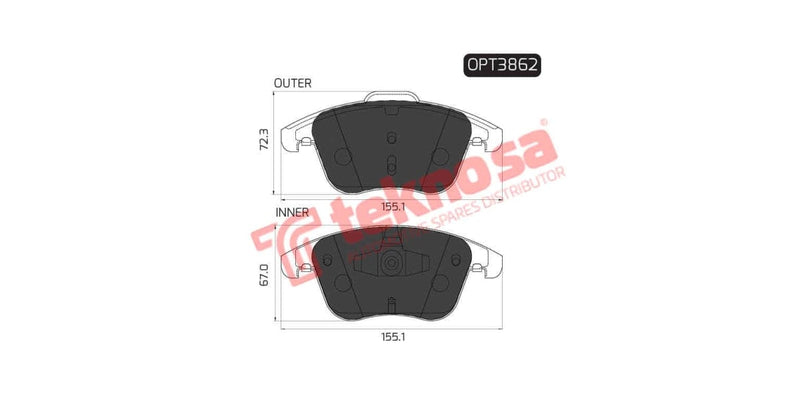 Brake Pad Audi A5 09-14 ( F )
