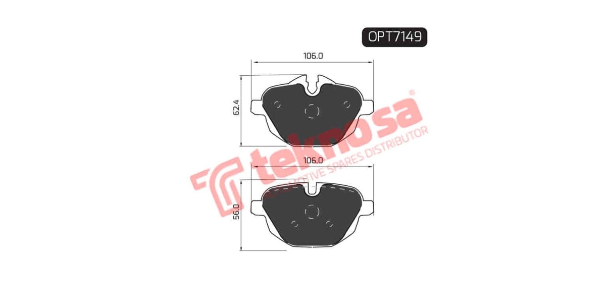 Brake Pad Bmw 5 Series E60 08- ( R )