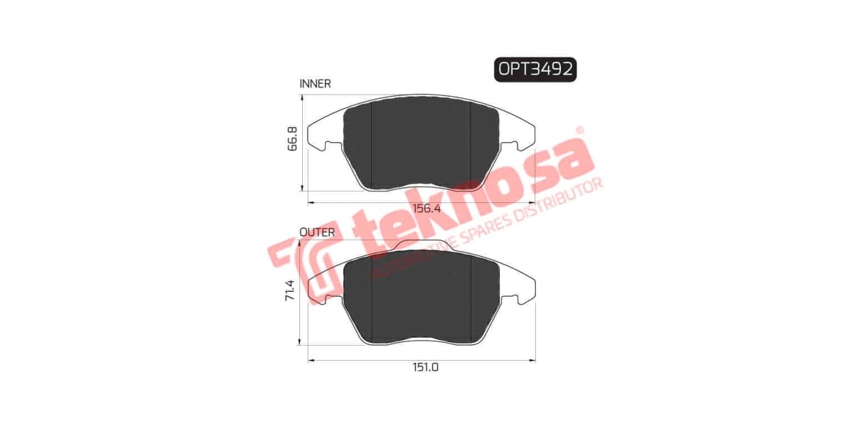 Brake Pad Citroen C4 04- ( F )