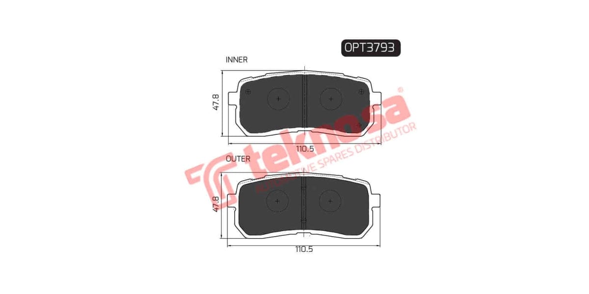 Brake Pad Hyundai H1 10- ( R )