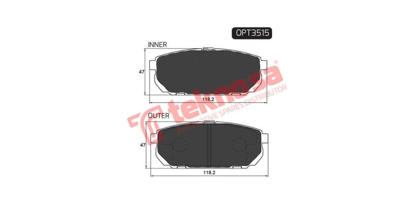 Brake Pad Kia Sorento 02- ( R )