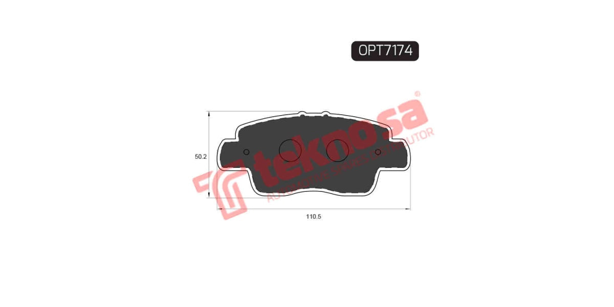 Brake Pad L. Renault Triber 19- ( F )