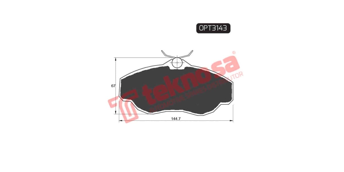 Brake Pad Land Rover Discovery 99- ( F )