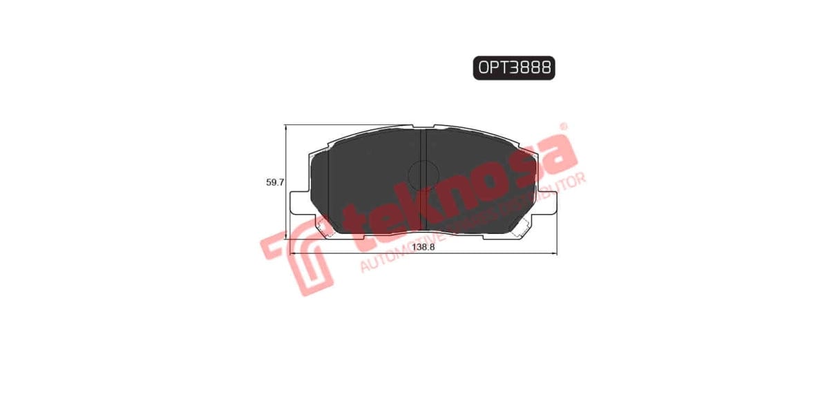 Brake Pad Lexus Rx 300 00- ( F )