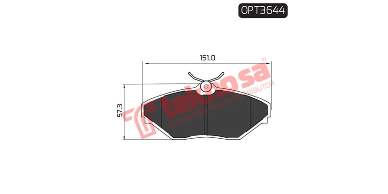 Brake Pad Mahindra Scorpio 06- ( F )