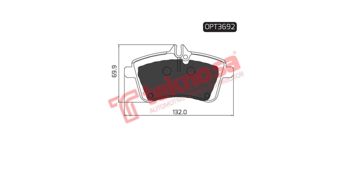 Brake Pad Mercedes B-Class 06- ( F )