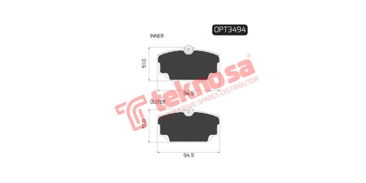 Brake Pad Mercedes Benz Vito 02- ( R )