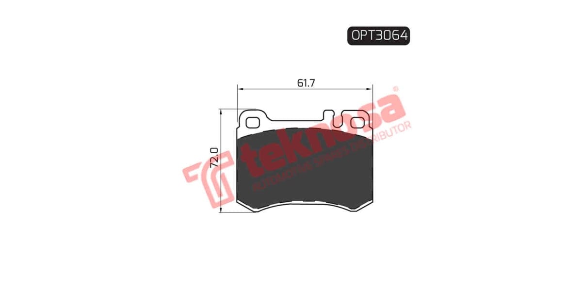 Brake Pad Mercedes E-Class W210 96- ( R )