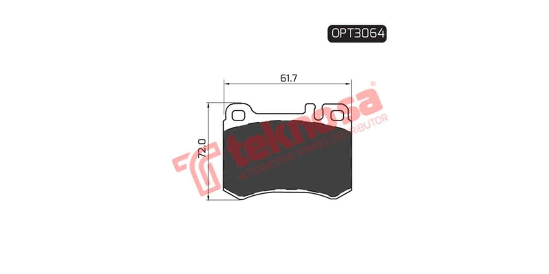 Brake Pad Mercedes E-Class W210 96- ( R )