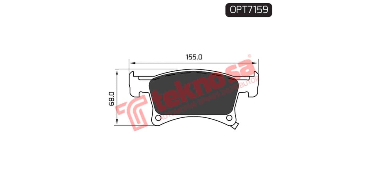 Brake Pad Opel Adam 15- ( F )