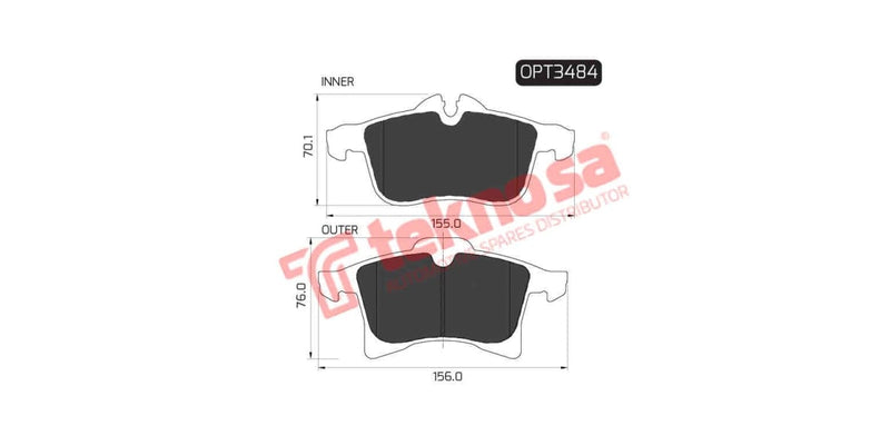 Brake Pad Opel Astra 05-11 ( F )